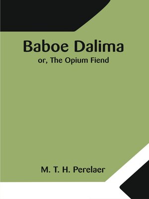 cover image of Baboe Dalima